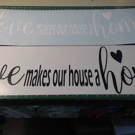 Custom die-cut vinyl decal work by Signs613 — example 3
