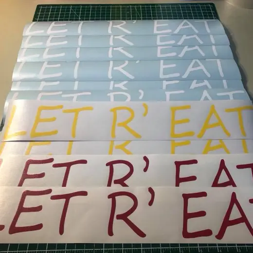 Custom die-cut vinyl decal work by Signs613 — example 11