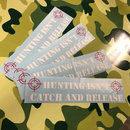 Custom die-cut vinyl decal work by Signs613 — example 20