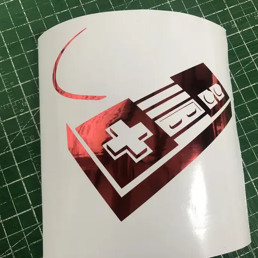 Custom die-cut vinyl decal work by Signs613 — example 28