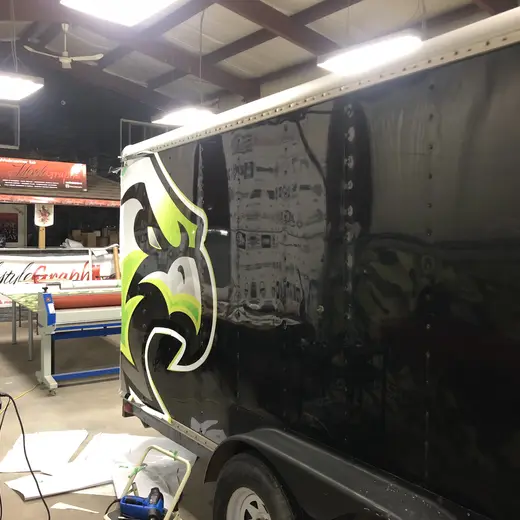 Trailer branding and vehicle graphics by Signs613 — example 9