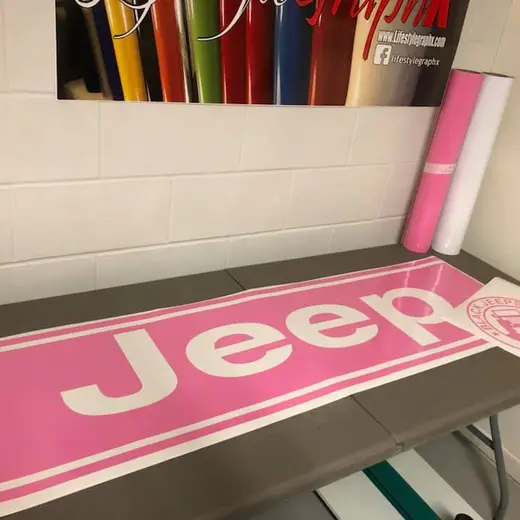 Vehicle Lettering custom sign work by Signs613 in the 613 area